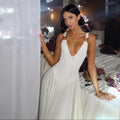Monica White Mesh Maxi Dress