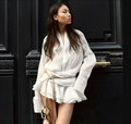 Bella Shirt White Mini Dress