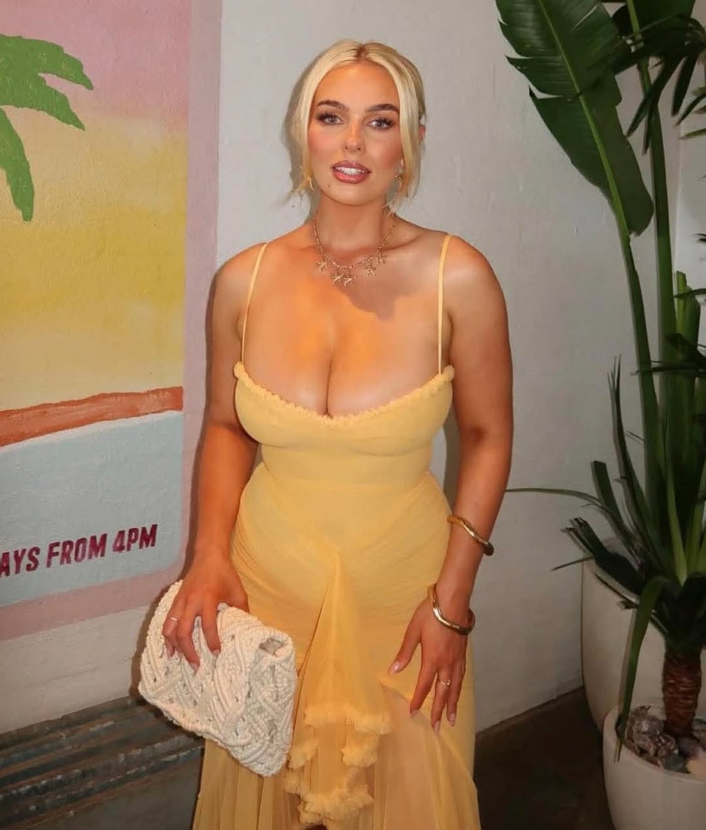 Molly Elegant Yellow Maxi Dress