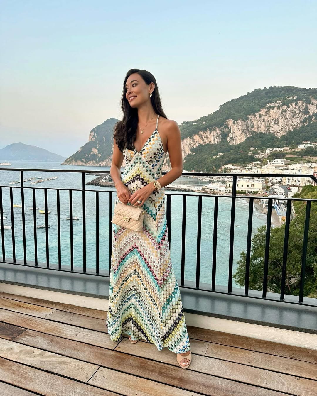 Invitation Only Summer Multicolor Maxi Dress