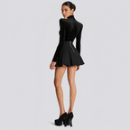 Unstoppable Black Button Two-Piece Set