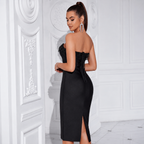 Cressida Black Corset Midi Dress