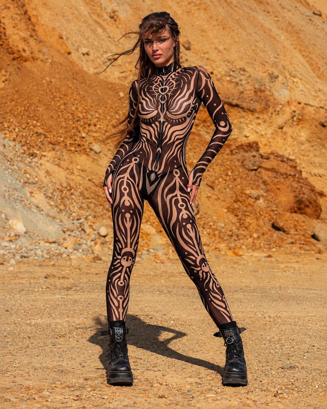 Desert Spell Black Jumpsuit