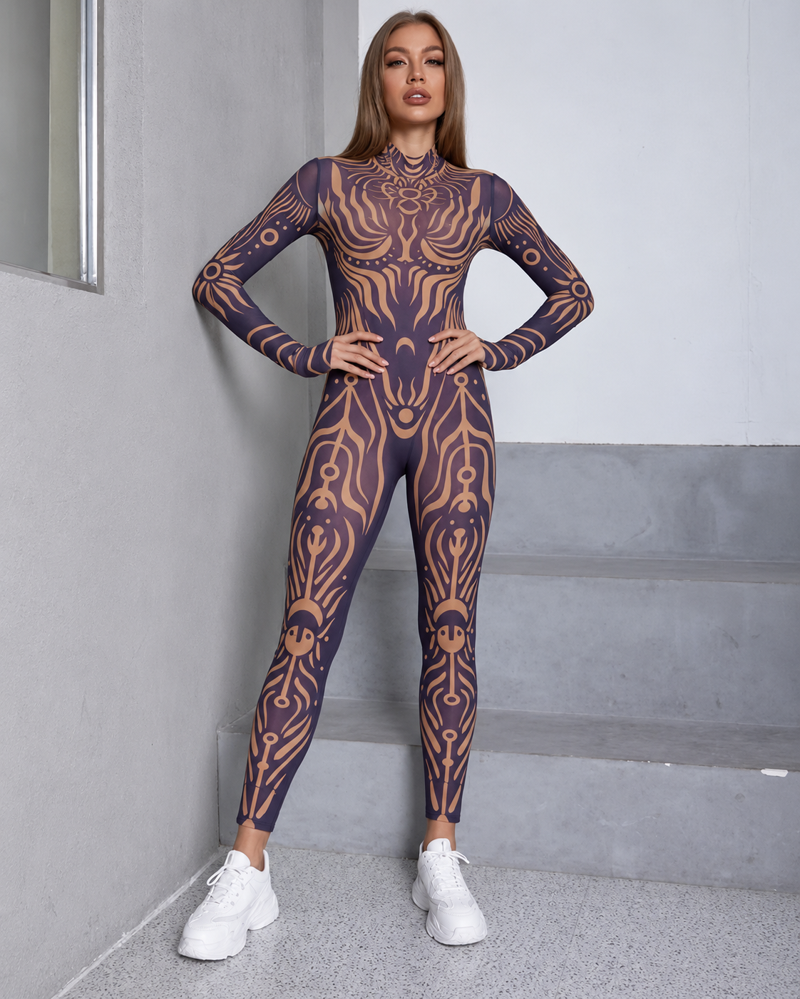 Desert Spell Purple Jumpsuit