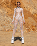 Desert Spell White Jumpsuit