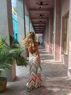 Invitation Only Summer Pastel Maxi Dress