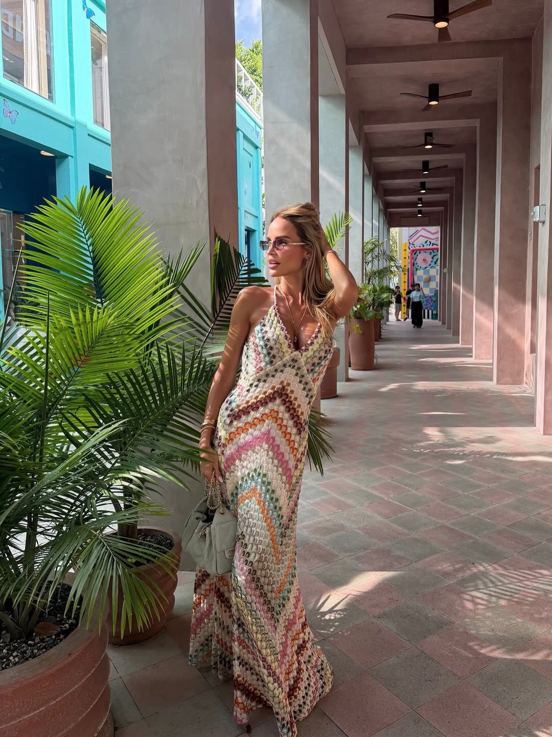 Invitation Only Summer Pastel Maxi Dress