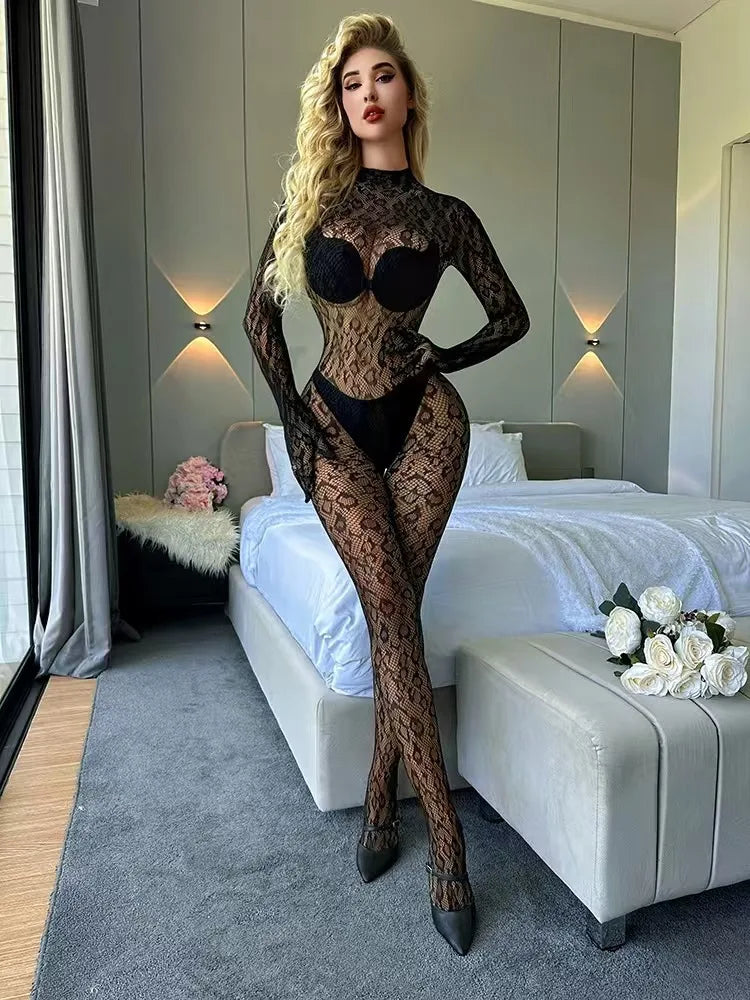 Nightfall Black Lace Jumpsuit