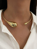 Self Love Gold Teardrop Necklace