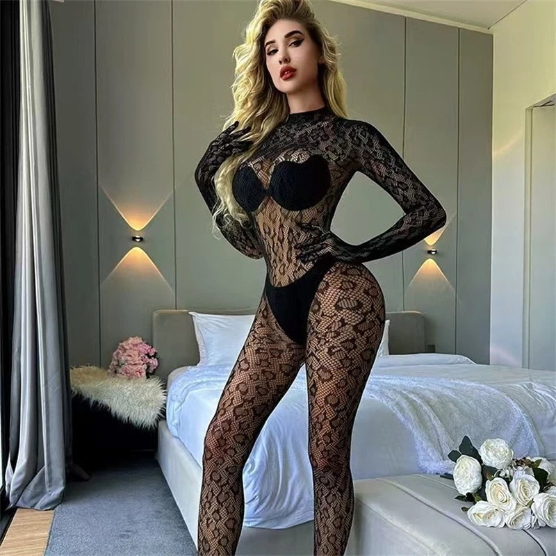 Nightfall Black Lace Jumpsuit