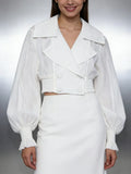 Blair White Jacket Blouse