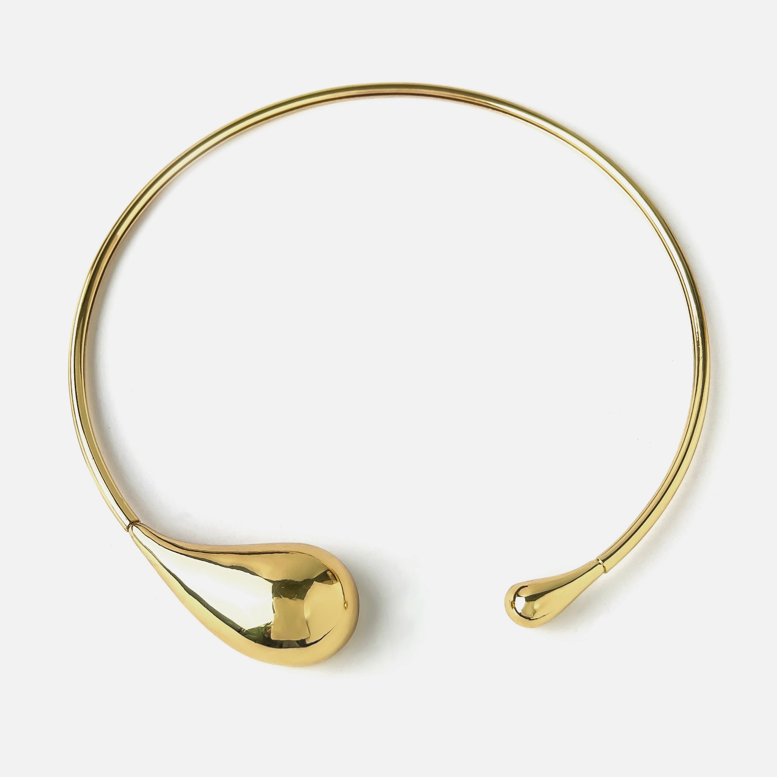 Self Love Gold Teardrop Necklace