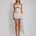 Sweetest Sin White Lace Two-Piece Set