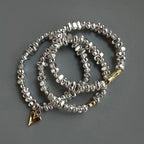 Cold Fusion Silver Bracelet Set