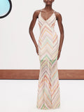 Invitation Only Summer Pastel Maxi Dress