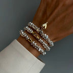 Cold Fusion Silver Bracelet Set