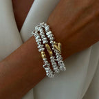 Cold Fusion Silver Bracelet Set