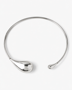 Self Love Silver Teardrop Necklace