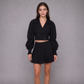 Blair Black Jacket Blouse