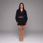 Blair Black Jacket Blouse