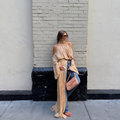 Cassiopeia Beige Ethereal Top