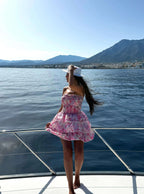 Meadow Pink Floral Mini Dress