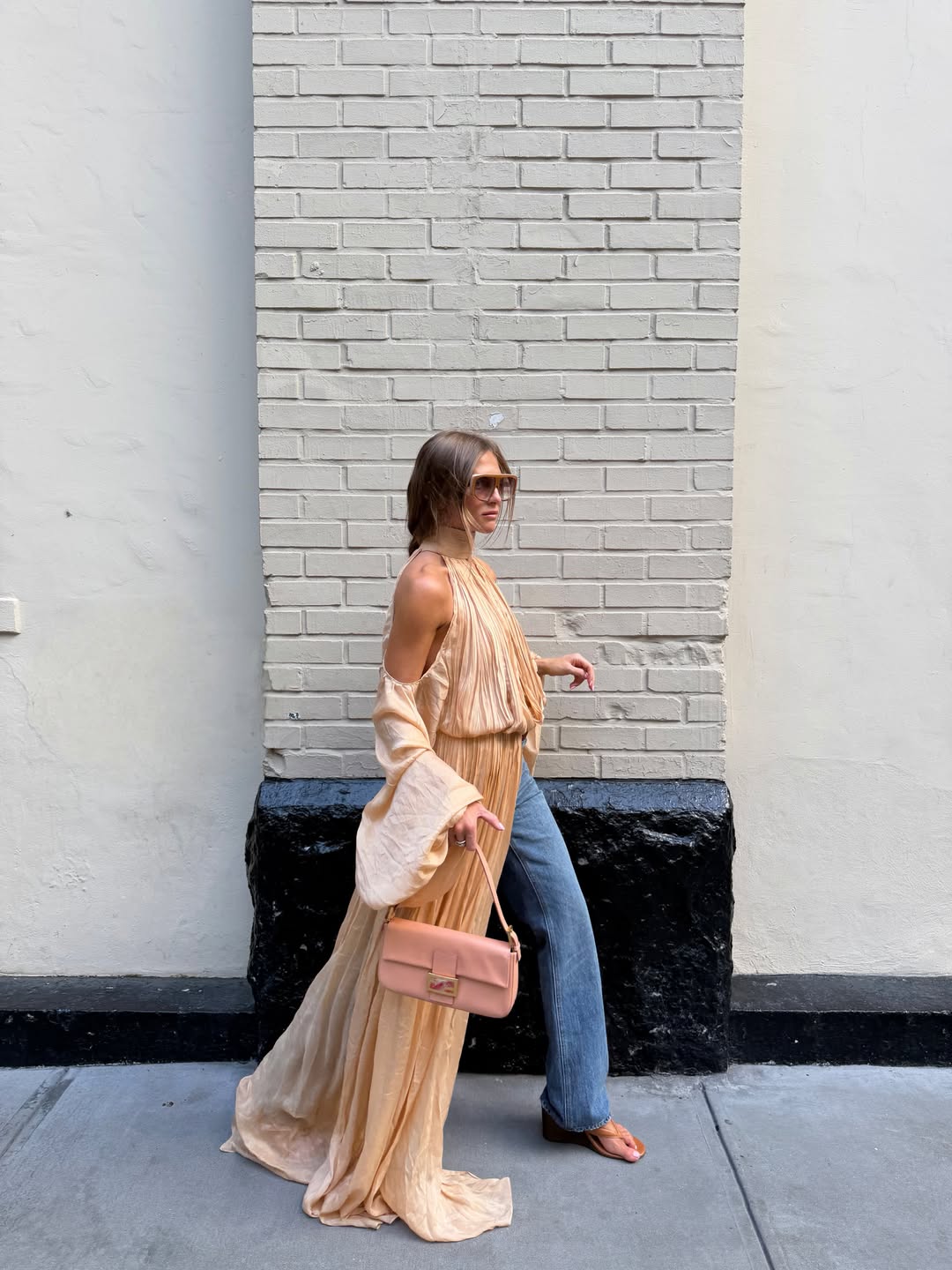 Cassiopeia Beige Ethereal Top